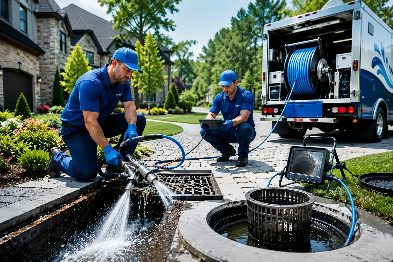 Local outdoor drain cleaning professionals in Hansford, WV