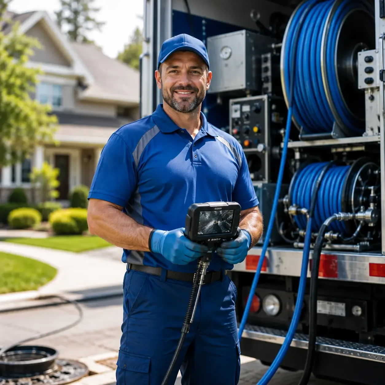 Local outdoor drain cleaning specialists in Hansford, WV